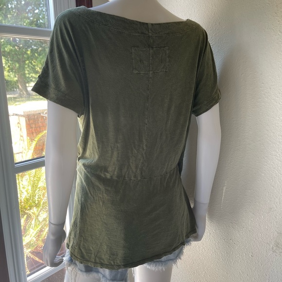 Anthropologie twist split tunic tee - Picture 7 of 10